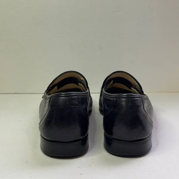 Bally of Switzerland Black Leather Loafers Men’s Shoes Sz 10 Medium MSRP:$349.95